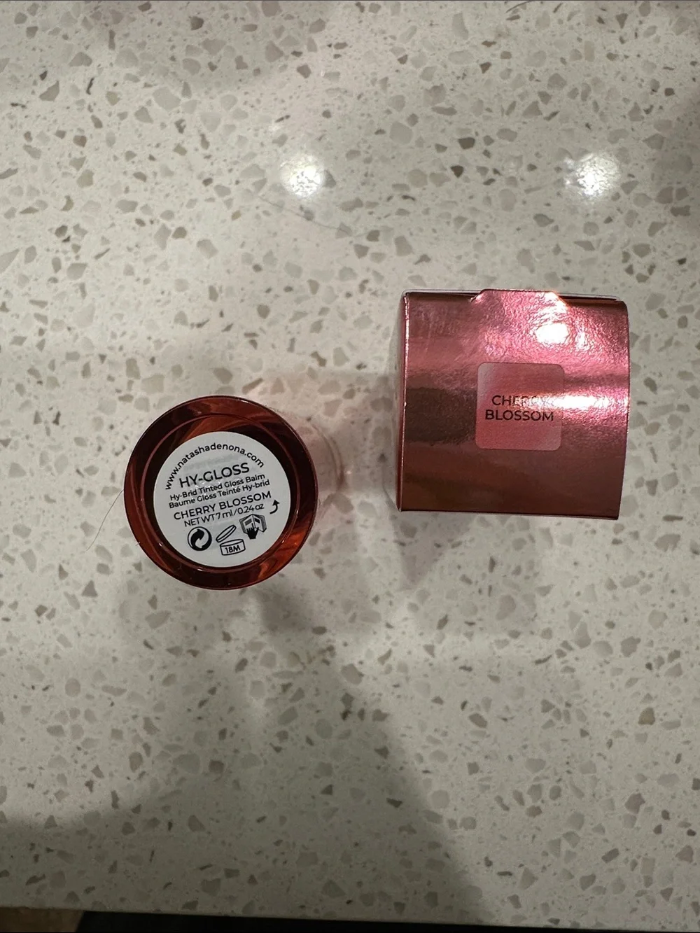 Natasha Denona HY-GLOSS Tinted Gloss Balm — Cherry Blossom